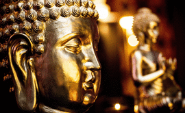 Gold Buddha Statues