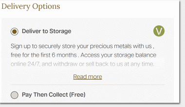 How to buy to storage step 2