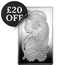 Pre-Owned PAMP Suisse Fortuna 10oz Silver Bar