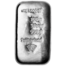 Metalor 100g Silver Bar