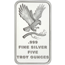 Silvertowne Mint USA Eagle 5oz Silver Bar