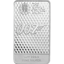 Pre-Owned The Royal Mint James Bond 007 Diamonds Are Forever 10oz Silver Bar