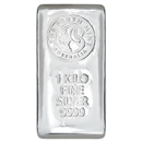 Perth Mint 1kg Silver Cast Bar