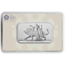 Pre-Owned The Royal Mint Una and The Lion 1oz Silver Bar in Assay Card - Mixed Designs