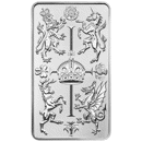 Pre-Owned The Royal Mint Royal Celebration 10oz Silver Bar