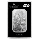 Pre-Owned The Royal Mint Star Wars Sith 'Dark Side' 1oz Minted Silver Bar in Assay Card
