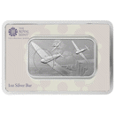 Pre-Owned The Royal Mint Battle of Britain 1oz Silver Bar