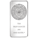Aztec Sun Stone 10oz Silver Bar