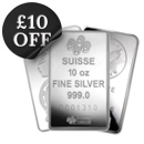 Pre-Owned 10oz Silver Bar