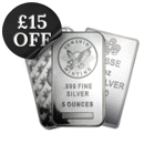 Pre-Owned 5oz Silver Bar