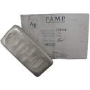 Pre-Owned PAMP 1kg Silver Cast Bar