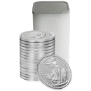 2026 UK Britannia 1/10oz Silver Coin - Full Tube of 16 Coins