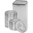 2026 UK Britannia 1/2oz Silver Coin - Full Tube of 25 Coins