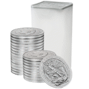 2026 UK The Angel 1oz Silver Coin - Full Tube of 25 Coins