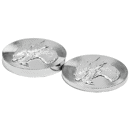 Scottsdale Mint 1oz and 2oz Dragon Stacker Silver Round Bundle