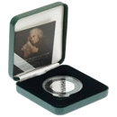 Pre-Owned 2005 UK Samuel Johnson's Dictionary 50p Piedfort Proof Silver Coin - VAT Free