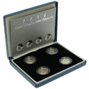 Pre-Owned 2004 UK Proof Pattern Silver 4-Coin Set - VAT Free