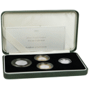 Pre-Owned 2005 Piedfort Proof Silver 4-Coin Collection - VAT Free