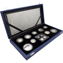 Pre-Owned 2006 Queen Elizabeth II's 80th Birthday Proof Silver 13-Coin Collection - VAT Free