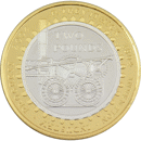 Pre-Owned 2004 UK 200th Anniversary of the Steam Locomotive £2 Proof Silver Coin - VAT Free