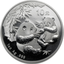 Pre-Owned 2006 Chinese Panda 1oz Silver Coin - VAT Free