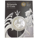 Pre-Owned 2008 UK Britannia 1oz Silver Coin - Carded - VAT Free