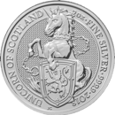 Pre-Owned 2018 UK Queen’s Beasts The Unicorn 2oz Silver Coin - VAT Free