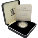 Pre-Owned 1995 UK WWII Peace Dove £2 Proof Silver Coin - VAT Free