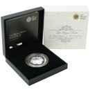 Pre-Owned 2015 UK The Royal Birth £5 Proof Silver Coin - VAT Free
