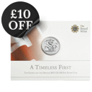 Pre-Owned 2013 UK 'A Timeless First' £20 Fine Silver Coin - Carded - VAT Free