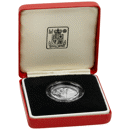 Pre-Owned 1986 UK £1 Piedfort Proof Silver Coin- VAT Free