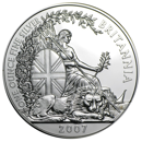 Pre-Owned 2007 UK Britannia 1oz Silver Coin - VAT Free