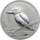 Pre-Owned Australian Kookaburra 2oz Silver Coin - Mixed Dates - VAT Free