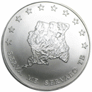 Pre-Owned 2013 Suriname Dollar 1oz Silver Coin - VAT Free