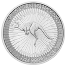 Pre-Owned Australian Kangaroo 1oz Silver Coin - Mixed Dates - VAT Free