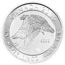 Pre-Owned 2016 Canadian Snow Falcon 1.5oz Silver Coin - VAT Free