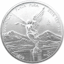 Pre-Owned Mexican Libertad 1/20oz Silver Coin - Mixed Dates - VAT Free