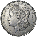 Pre-Owned 1921 USA Silver Morgan Dollar Denver 1oz Silver Coin - VAT Free