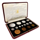 Pre-Owned 1937 UK George VI Coronation Specimen Coin Set - VAT Free