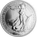 Pre-Owned 2002 UK Britannia 1oz Silver Coin - VAT Free