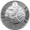 Pre-Owned Cayman Islands Marlin 1oz Silver Coin - Mixed Dates - VAT Free