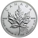 Pre-Owned 1999/2000 Canadian Maple 'Millennium Privy' 1oz Silver Coin - VAT Free