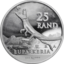 Pre-Owned 2019 South African 'Rise of the Dinosaurs' Euparkeria 1oz Silver Coin - VAT Free