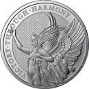 2021 St Helena The Queen's Virtues Victory 1oz Silver Coin