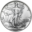 Pre-Owned 1991 USA Eagle 1oz Silver Coin - VAT Free