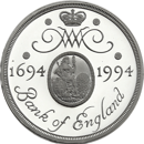 Pre-Owned 1994 UK Bank of England £2 Proof Design Silver Coin - VAT Free