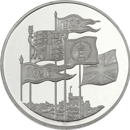 Pre-Owned UK 1996 70th Birthday of Queen Elizabeth II £5 Proof Design Silver Coin - VAT Free