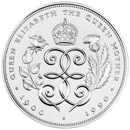 Pre-Owned UK 1990 90th Birthday of The Queen Mother £5 Proof Design Silver Coin - VAT Free