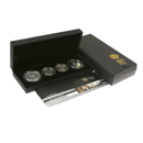 Pre-Owned UK 2009 Royal Mint Piedfort Proof Silver 4-Coin Collection - VAT Free
