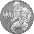 Pre-Owned 2021 Tuvalu Marvel Wolverine 1oz Silver Coin - VAT Free